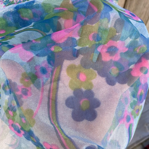 VINTAGE 1970’s iridescent nightie, women’s size xs-small - Picture 7 of 7